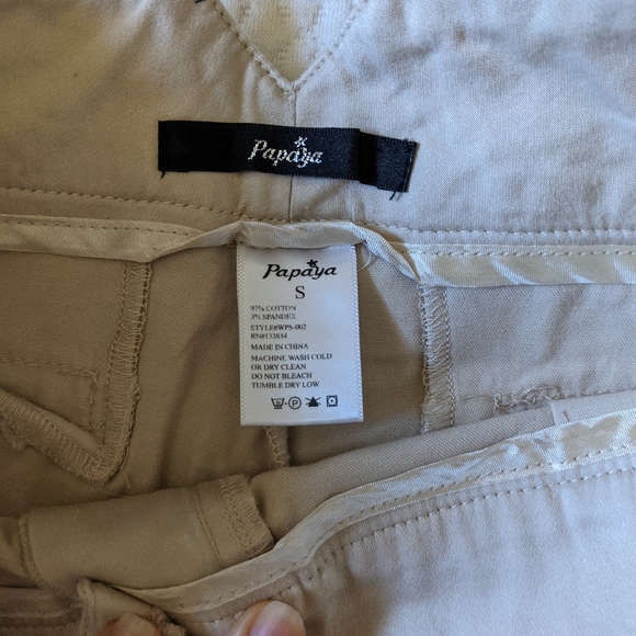 Papaya khaki shorts - Picture 3 of 3